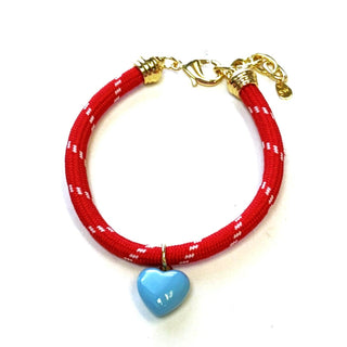 The Silver Wren Winnie Cord Bracelet: Navy