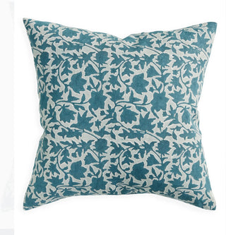 Hand blocked linen print cushion by Walter G. Size 50x50 cm 
