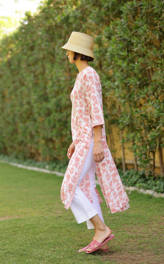 Maison Marigold St. Barts Kaftan Pink: Size M