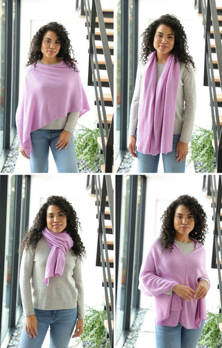 Alashan Draped Dress Topper - Assorted Colors
