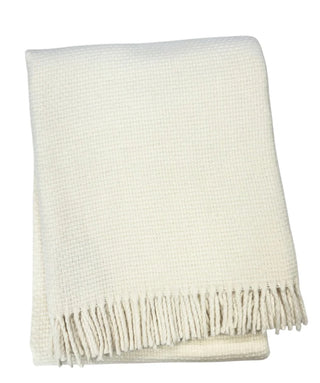 MULTI-Grain of Rice Throw by A Soft Idea is a 50% cotton, 50% microfiber acrylic throw that comes in multiple gorgeous colors. It is designed to be durable and machine washable, and is made in Spain. The throw measures 55” x 70”. Perfect for any home.
