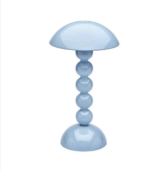 Pale Denim Lacquer Rechargeable LED Lamp by Addison Ross. 