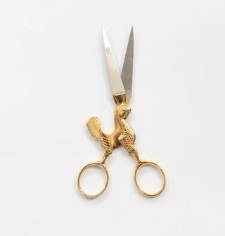 The Rooster Scissors with finely engraved details on the golden handle and&nbsp;sharp blades are designed for fine detailed work and any crafts. A thin layer of 24 karat gold is applied to the scissors to have a beautiful gold finish that makes them shine!