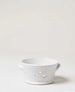Berry bowl by Farmhouse Pottery.
Approximate Dimensions: 6.25" W x 3" H
100% lead & cadmium-free 
American-made stoneware clay and glaze.

Thanks to our handmade process, each piece is shaped and glazed by hand—making any slight variations in size and shape something we celebrate!
Microwave, oven, freezer, and dishwasher safe
Designed and Wheel Thrown in Vermont