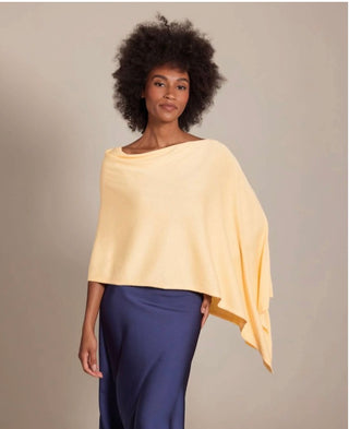 Alashan cotton cashmere topper one size 
Body length 20”