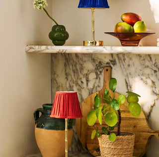Addison Ross Bamboo Lamp Base Gold 12”