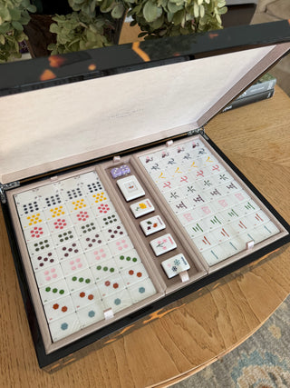 Addison Ross Mahjong Set Tortoiseshell