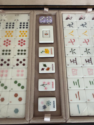 Addison Ross Mahjong Set Tortoiseshell