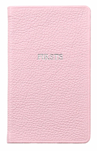 Journal for baby in pink leather by Graphic Image 