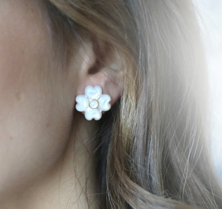 Elle Stud - Mother Of Pearl
