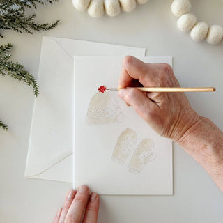 Emily Lex Studio Warm + cozy paintable notecards