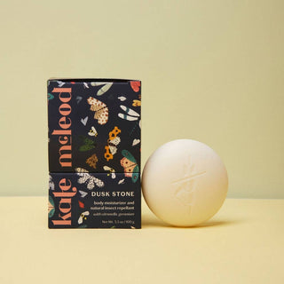  This natural insect repellant by Kate McLeod helps protect your skin from bug bites (and soothes any bites you already have). Invigorating citrus blend with woody and herbaceous notes leaves you feeling fresh and cool in warmer weather. Apply all over before heading out, or bring with you to the barbecue for on-the-go application. 