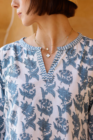 Maison Marigold St. Barts Kaftan Blue: M