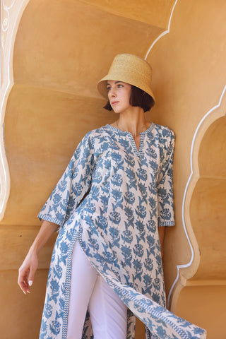 Maison Marigold St. Barts Kaftan Blue: M