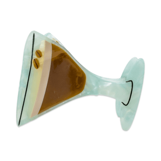 Jenny Lemons Large Espresso Martini Hair Claw Clip