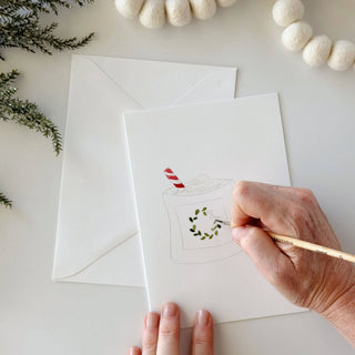 Emily Lex Studio Warm + cozy paintable notecards