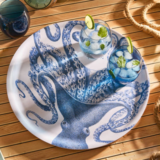 Caskata Lucy Large Round Birchwood Tray