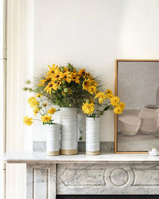 Farmhouse Pottery Trunk Vases: Small