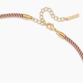 Thatch Coco Silk Cord Necklace | 15-17 Inch: Moss