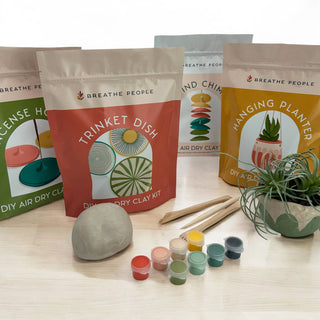 Breathe Pillow DIY Air Dry Clay Kit- Make Your Own Trinket Dish