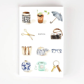 Emily Lex Studios Softtouch Cover Notebook with Original Watercolor Artwork: Chairs