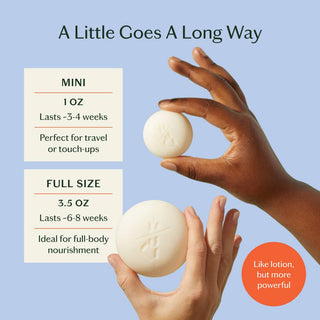 Kate McLeod Sleep Stone | Deep Moisturizing Lotion Bar: Starter Kit (3.5 oz)