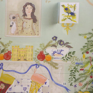 Art Angels Festive Dutch Gable Advent Calendar