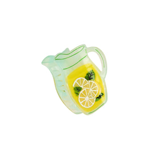 Jenny Lemons Mini Lemonade Pitcher Hair Claw Clip