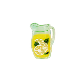 Mini lemonade hair claw clip by Jenny Lemons.  Measures approximately 2" x 1" 