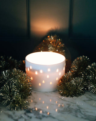 Mersea Twinkle Ceramic Candle: Sea Pines