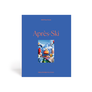 Apres-Ski 1000 piece puzzle by Piecework Puzzles.
Ski theme