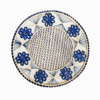 Flora Iraca Placemat -  Set of 4 Straw Raffia Tableware