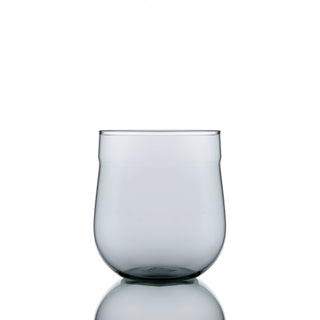 The borosilicate glass and shape of the Angle glasses by Bomshbee are reminiscent of the glass tubes from high school chemistry class – but with more elegant features! Sold as a set of 2.