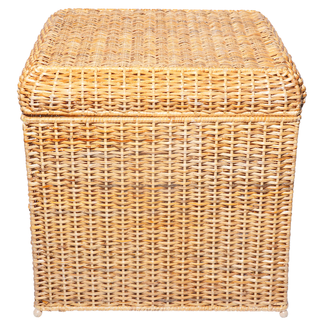 wicker square shape ottoman/ stool