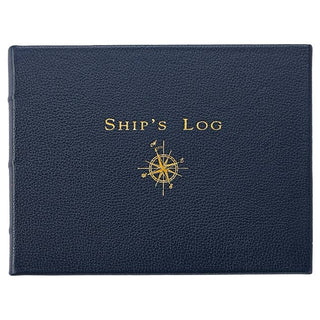 Ship's Log Book - Blue